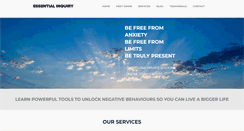 Desktop Screenshot of essentialinquiry.com